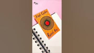 Spirograph Design Bookmark #spirograph #spirographdesigns #satisfying #art