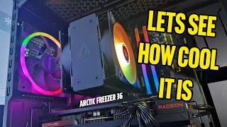 Arctic Freezer 36 A-RGB Black CPU Cooler review