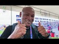 Santos Vega y su hijo Jerome Vega haciendo historia por Puerto Rico en San Salvador
