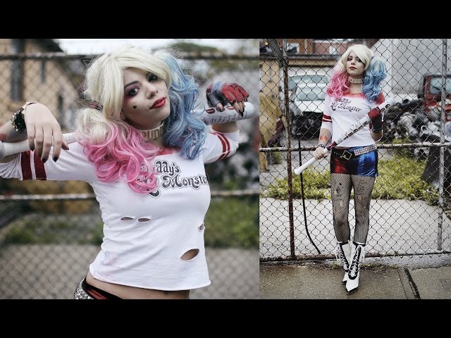 DIY VESTIDO ARLEQUINA (HARLEY QUINN CLUBE DRESS) 3 Formas 