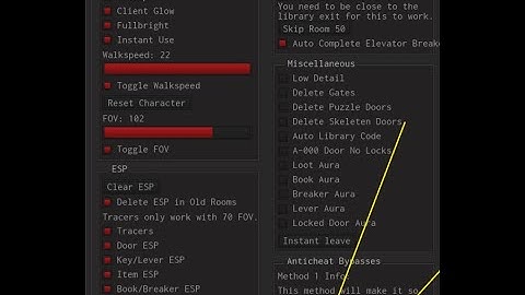 ROBLOX Doors Script Gui (Pastebin)