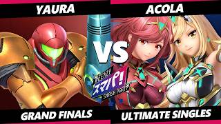 Sumapa 241 GRAND FINALS - Yaura Samus Vs Acola Pyra Mythra Smash Ultimate