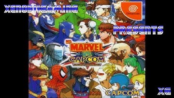 Marvel Vs Capcom | Dreamcast/Retroarch | Arcade Mode Gameplay