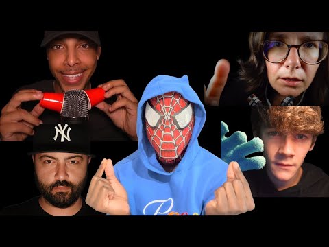 Tingliest ASMR Mouth Sounds & Hand Movements Collaboration 1 Hour