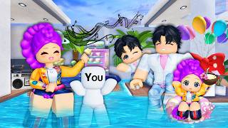 YOU Accidentally Got Stuck at a KPOP FAMILY IDOLS ONLY Pool Party! 😱🏖️ (KPOP DEMON HUNTER)