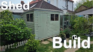 Wooden Shed Project Part 2: Building the Power Shed