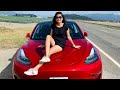 ಅಮೇರಿಕಾದಲ್ಲಿ ನನ್ನ ಕಾರ್ | Tesla auto pilot car | luxury car video | Tesla model 3| Kannada Vlog |