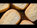 Perfect Scottish Shortbread Cookies! Easiest cookie recipe,  anyone can make! (ENABLE SUBTITLES)