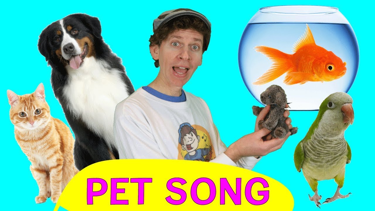 ⁣Pet Song for Kids | Animal Songs | Sing and Move | Learn English Kids