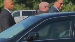 Kiss My Romney Spokesman At Polish Holy Site