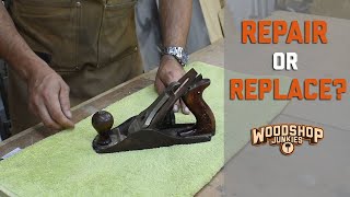 Garage Find Wood Plane - Can It Be Restored? by Woodshop Junkies 19,756 views 2 years ago 10 minutes, 30 seconds