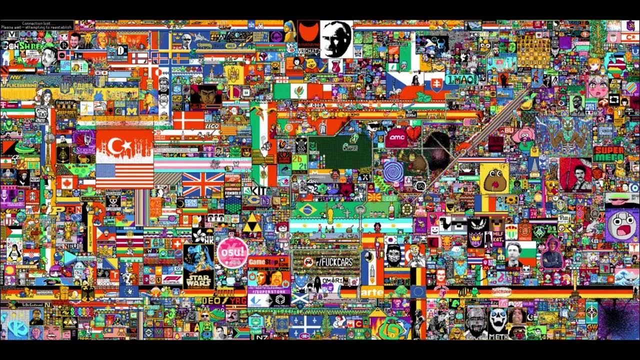 Muro Reddit 2022 en 5 minutos. Obra de arte en movimiento YouTube