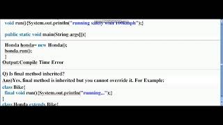 (FINAL) keyword in java - java tutorial-18