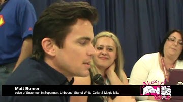 Actor Matt Bomer talks Superman: Unbound at WonderCon