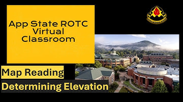Virtual Classroom: Map Reading-Determining Elevation
