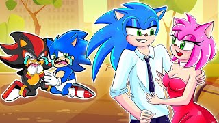 Sonic and Amy become Family - Their sons are so cutee!!! Sonic the hedgehog 2 Animation