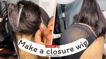 Make a 2by6 AKA Kim K closure wig | WITHOUT BUMPS | step by step guide | Details