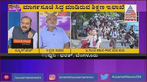 Hello Minister..! Suresh Kumar Interacts With Parents & Students On Reopening Of Schools | Part-1