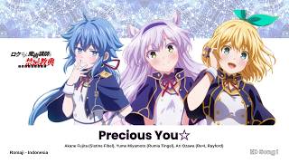 Rokudenashi Majutsu Koushi To Akashic Records Ending - Precious You☆ - Romaji/Indonesia