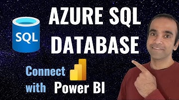How to connect Azure SQL Database in Power BI? // Beginner