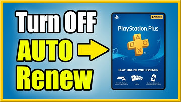 How to Turn Off Auto Renew For PS Plus From PC Online (PS5 & PS4 Tutorial)