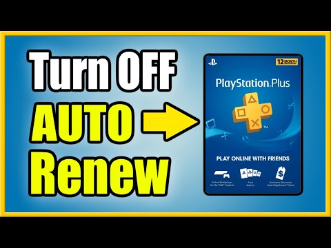 How to Turn Off Auto Renew For PS Plus From PC Online (PS5 & PS4 Tutorial) - YouTube