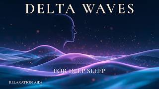 Delta Wave Binaural Beats + Gentle Rain | Black Screen | 3 Hz | 12 HOURS