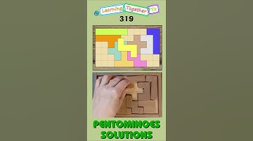 Not an image. #319 (Solution SETUP) Pentominoes Math Puzzle #mathchallenge #Shorts #puzzlegame