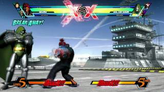 Ultimate Marvel vs Capcom 3: UMvC3: Add Throw Tech into Any Move to Make it Safe