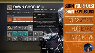 Son Of The Sun Solar Warlock Build Destiny 2 Burn, Huge Explosions Huge Damage. Witch Queen