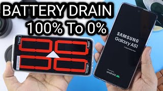 Galaxy A51 Battery Drain Test | 100% To 0% | PUBG Test | Urdu/Hindi