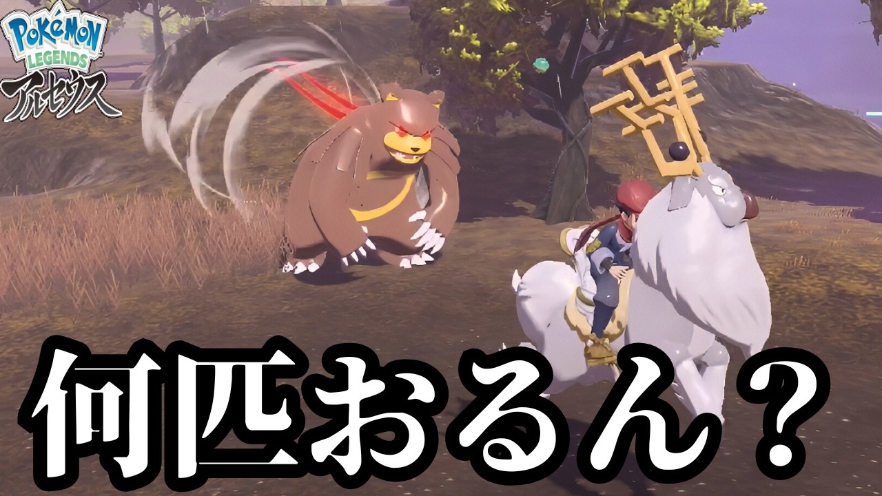 俺が想像してたよりオヤブン多いかもしれん【アルセウス】#18