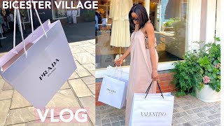 COME SHOPPING WITH ME BICESTER VILLAGE| %-70 Jimmy BING100,Prada,fendi Skims, Dolce, Gucci, Choè 🛍