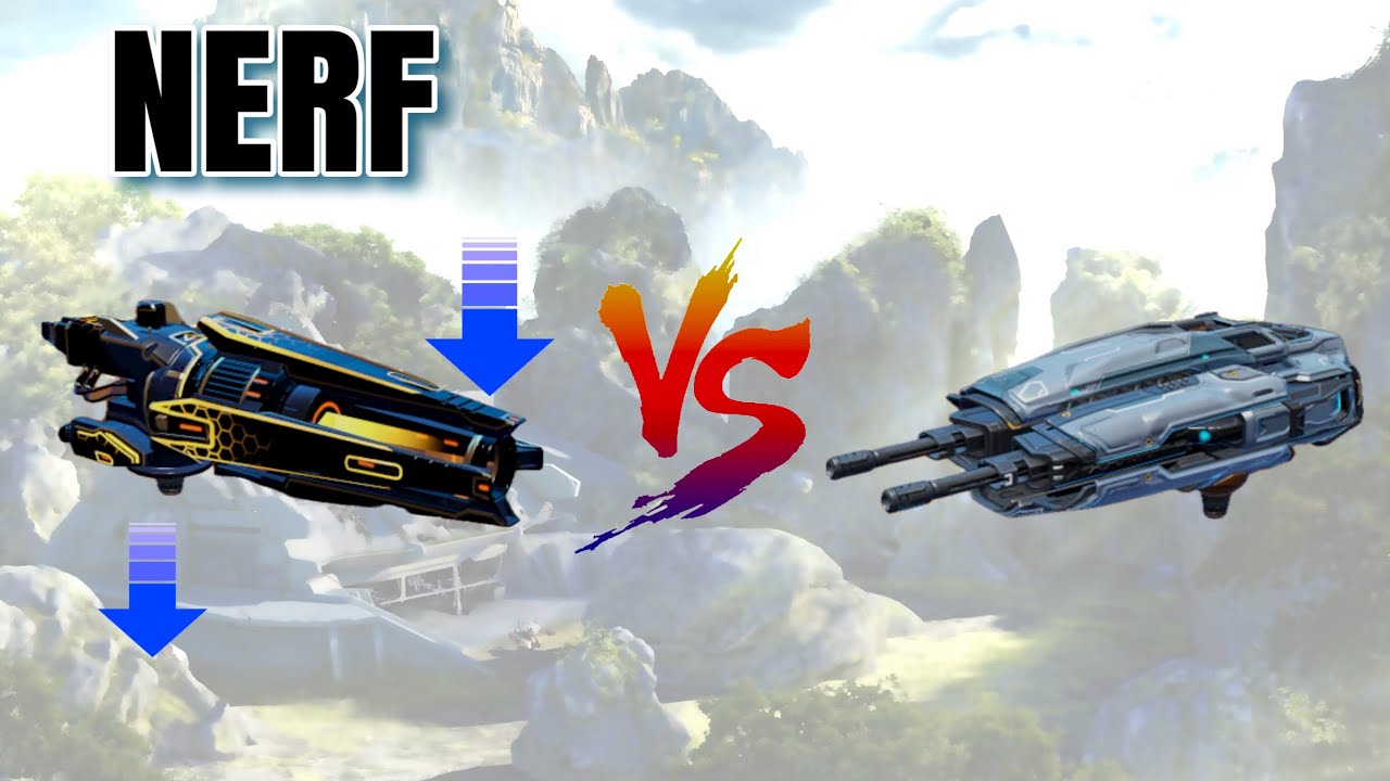 [WR] UE Dragoon (NERF) VS Leinani - Comparison | War Robots Test Server