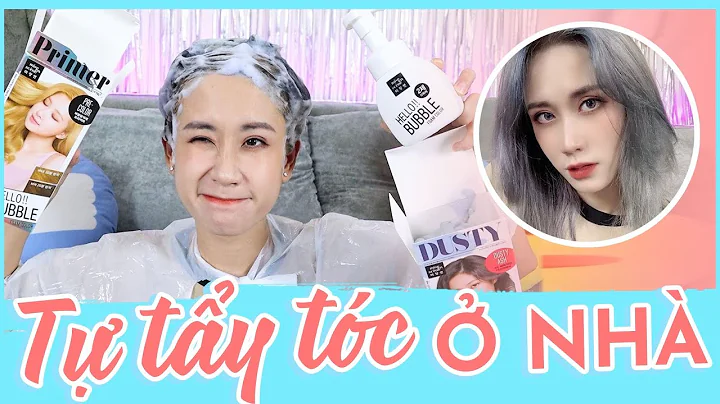 TỰ TẨY TÓC, NHUỘM TÓC TẠI NHÀ | LẦN NÀY CÓ THÀNH CÔNG? BLEACHING MY HAIR AT HOME | HƯƠNG WITCH