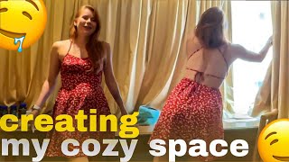 Creating My Cozy Space 🌙 Calm Vibes, Soft Lights & Slow Living 4K screenshot 1