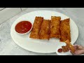 शायद ही आपने कभी देखे होंगे ये चिकन पॉकेट 😍😋🤤 . Chicken Cheese Pockets Recipe. Chicken Pockets 