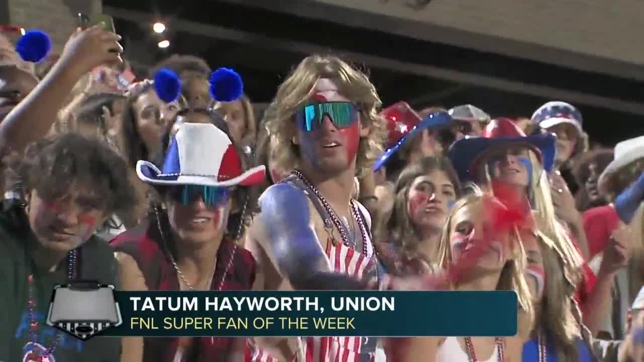 Week 2 Super Fan of the Week: Tatum Hayworth