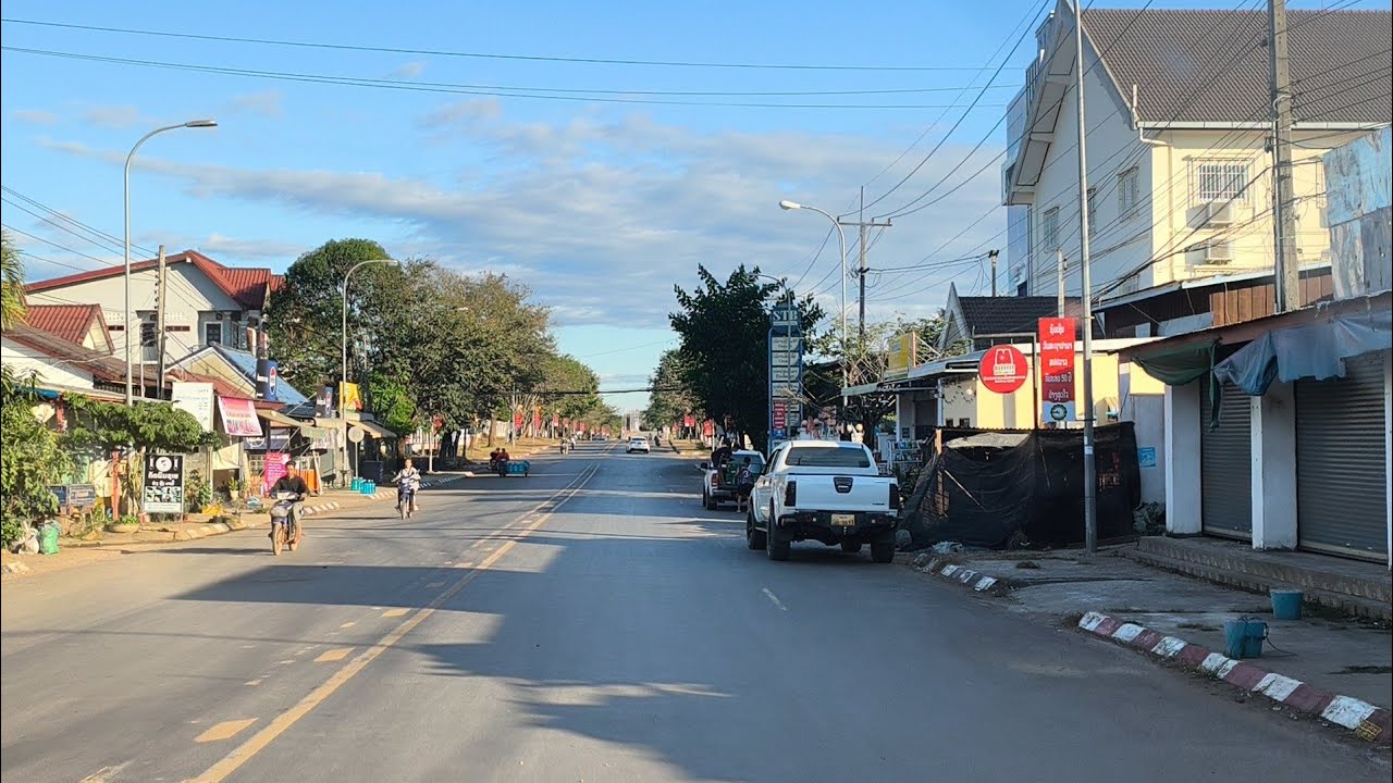 เที่ยวลาวใต้ สาละวันยามแลง 