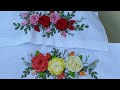 ribbon embroidery design/handwork ribbon embroidery design for cushion covers#diyribbonembroidery
