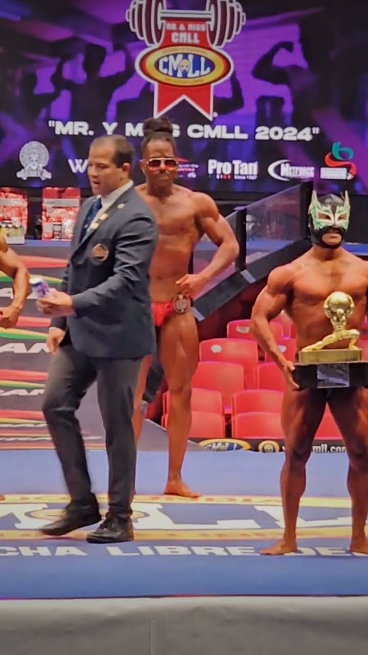 Astral es el ganador de la Categoría Físico Clasificado de 60 Kg en el Concurso de Fisicoculturismo.
