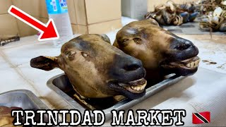 Fresh Goat & LIVE Crab at Trinidad Market 🇹🇹 (Tunapuna)