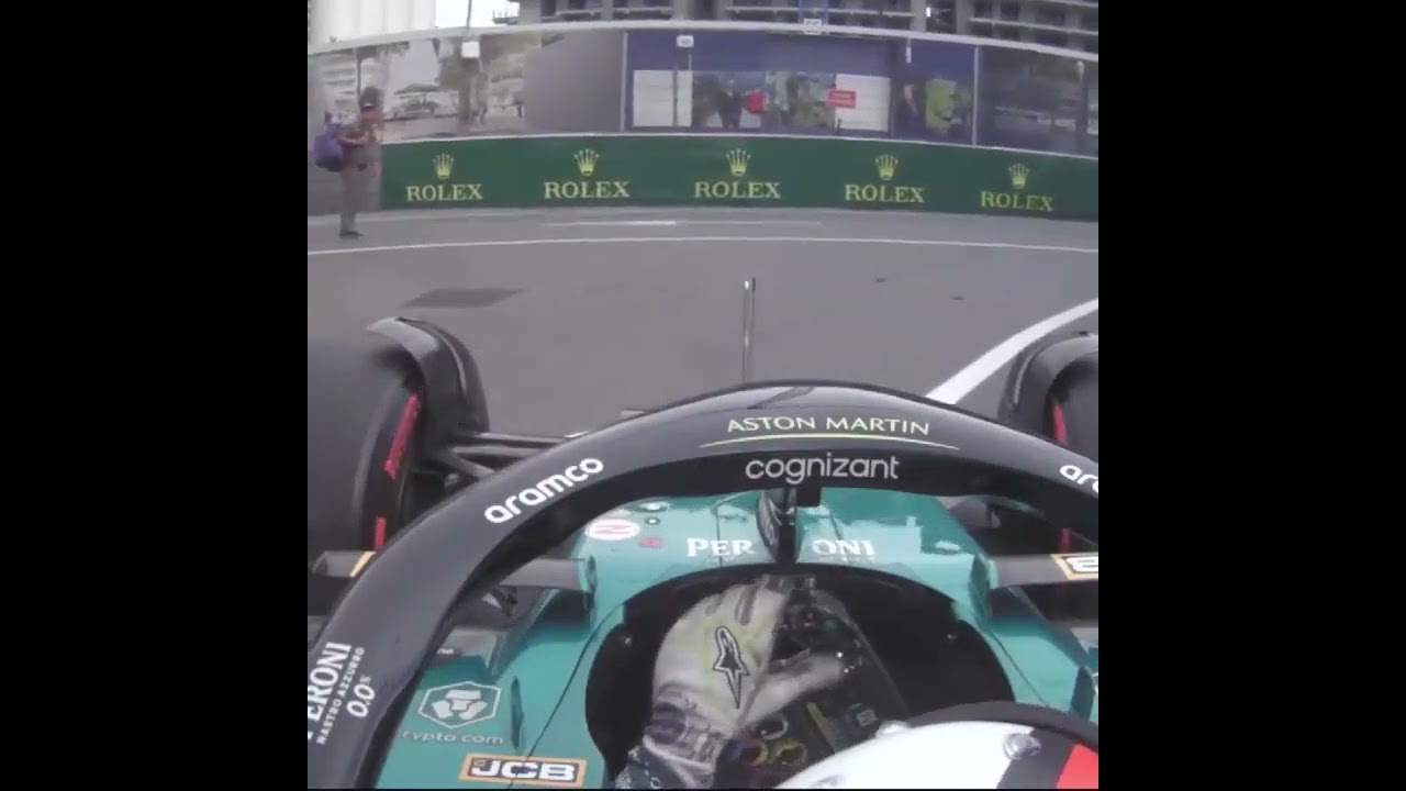 Sebastian Vettel counting who crashed | F1 2022 Monaco gp qualifying