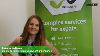 Foreigners Prague - Complex Relocation Service for Expats at Jobspin Job Fair Prague, Nov 23, 2019