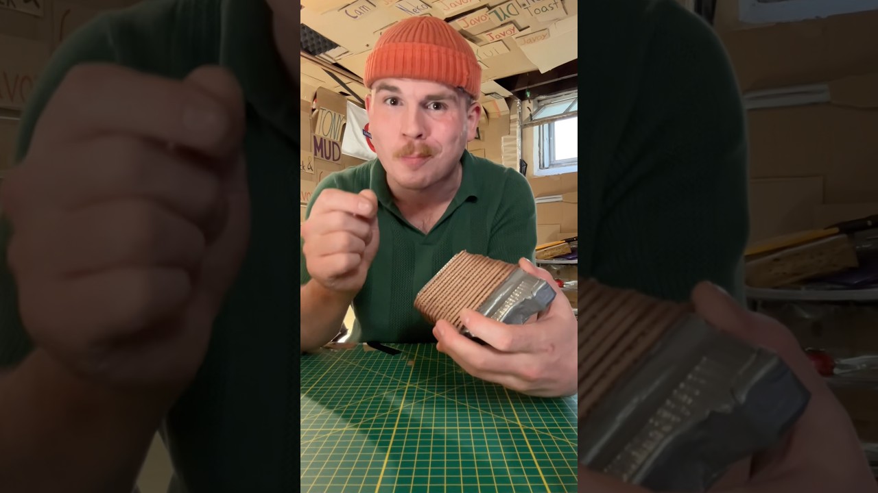 This is a gripping cardboard craft!