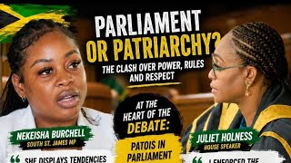 Burchell Disgraceful Behavior the Holness Marriage