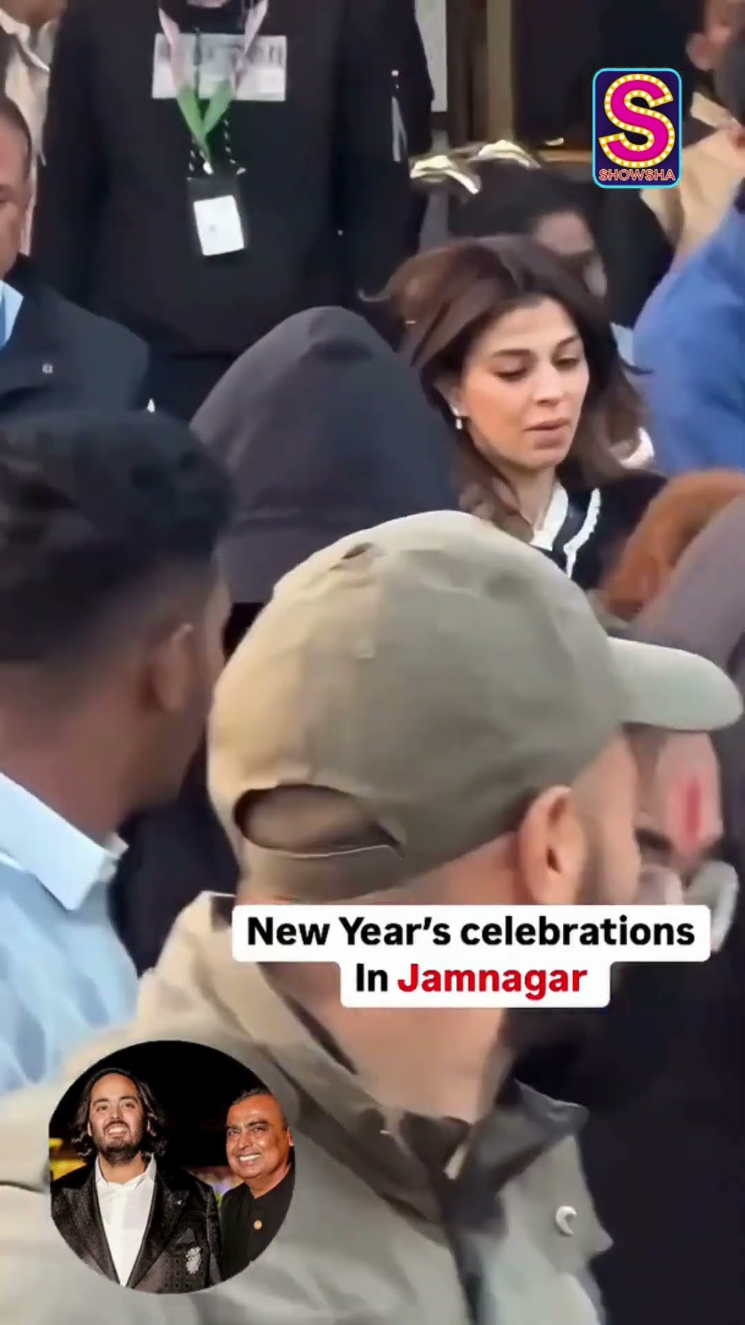 King Khan And Family Touchdown In Jamnagar For A New Year Celebration! Can You Spot The Legend ?