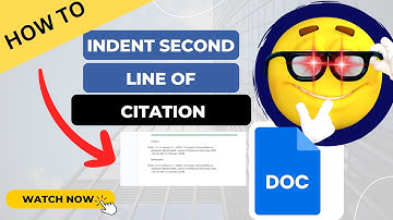 How To Indent Second Line in Google Docs for Citations