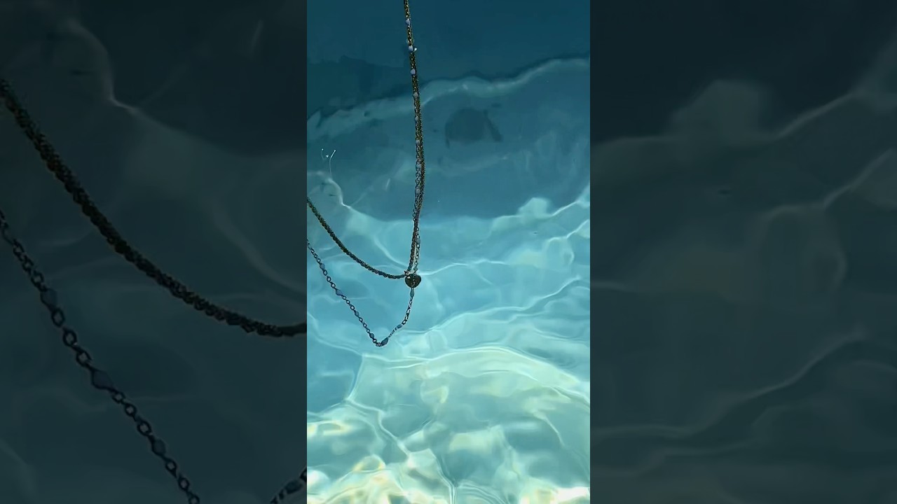 My new favorite non tarnish waterproof jewelry for the summer🫶🏼 