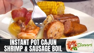INSTANT POT CAJUN SHRIMP AND SAUSAGE BOIL RECIPE